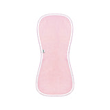 Diamond Baby Burp Cloth in Pink/Rosewood