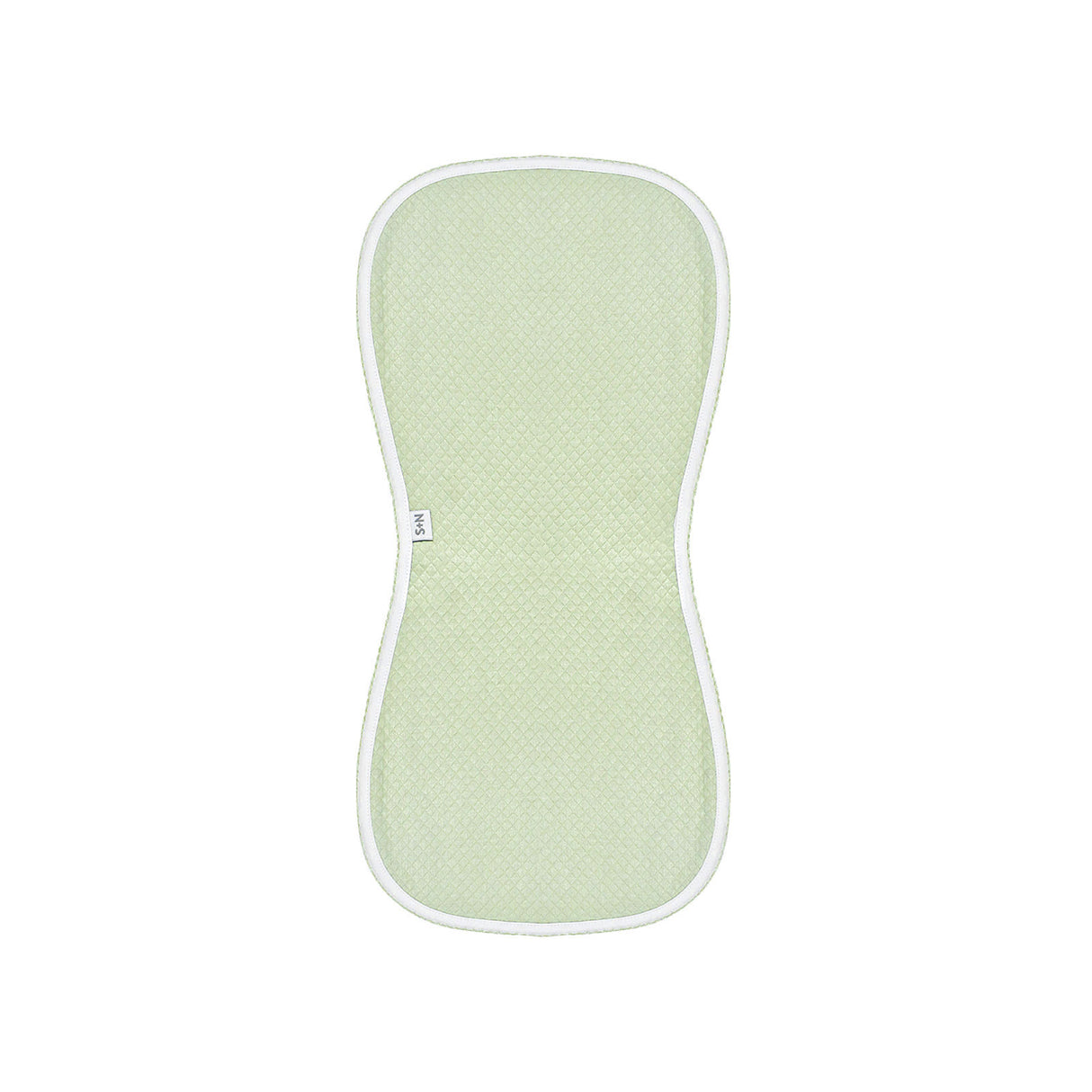 Diamond Baby Burp Cloth in Pistachio