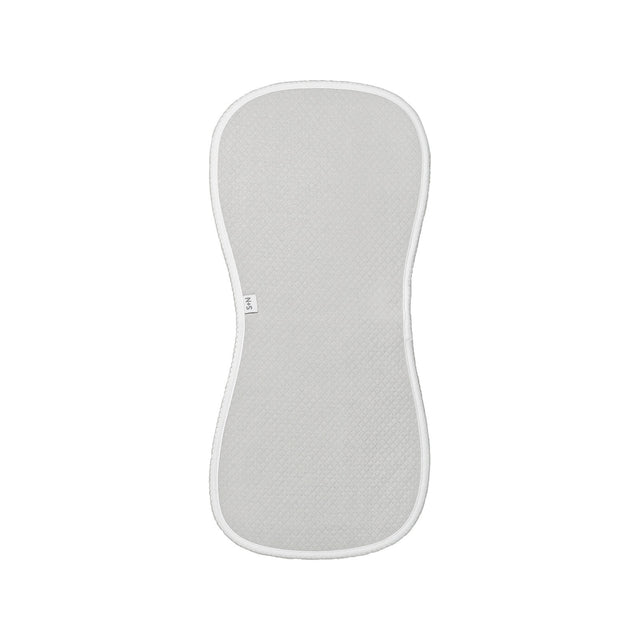 Diamond Baby Burp Cloth in Grey