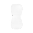 Diamond Baby Burp Cloth in White