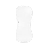 Diamond Baby Burp Cloth in White