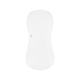 Terry/Picot Baby Burp Cloth in Lavender