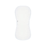 Terry/Picot Baby Burp Cloth in Light Blue