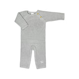 Baby Cozy Knit Romper in Grey