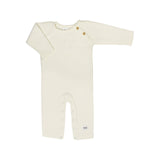 Baby Cozy Knit Romper in Ivory