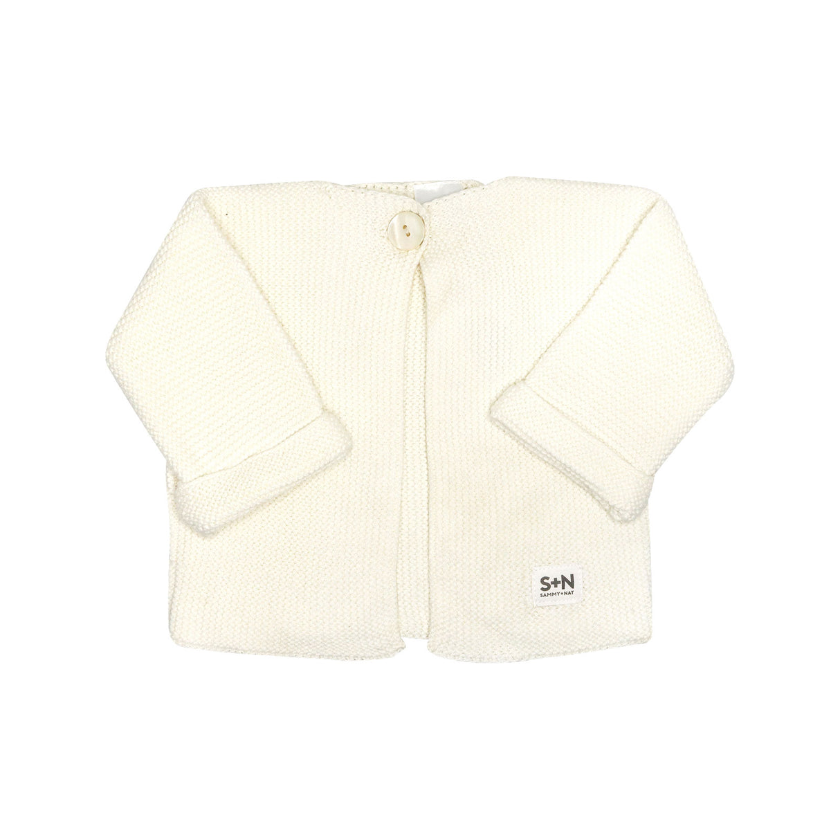 Baby Cozy Knit Sweater in Ivory