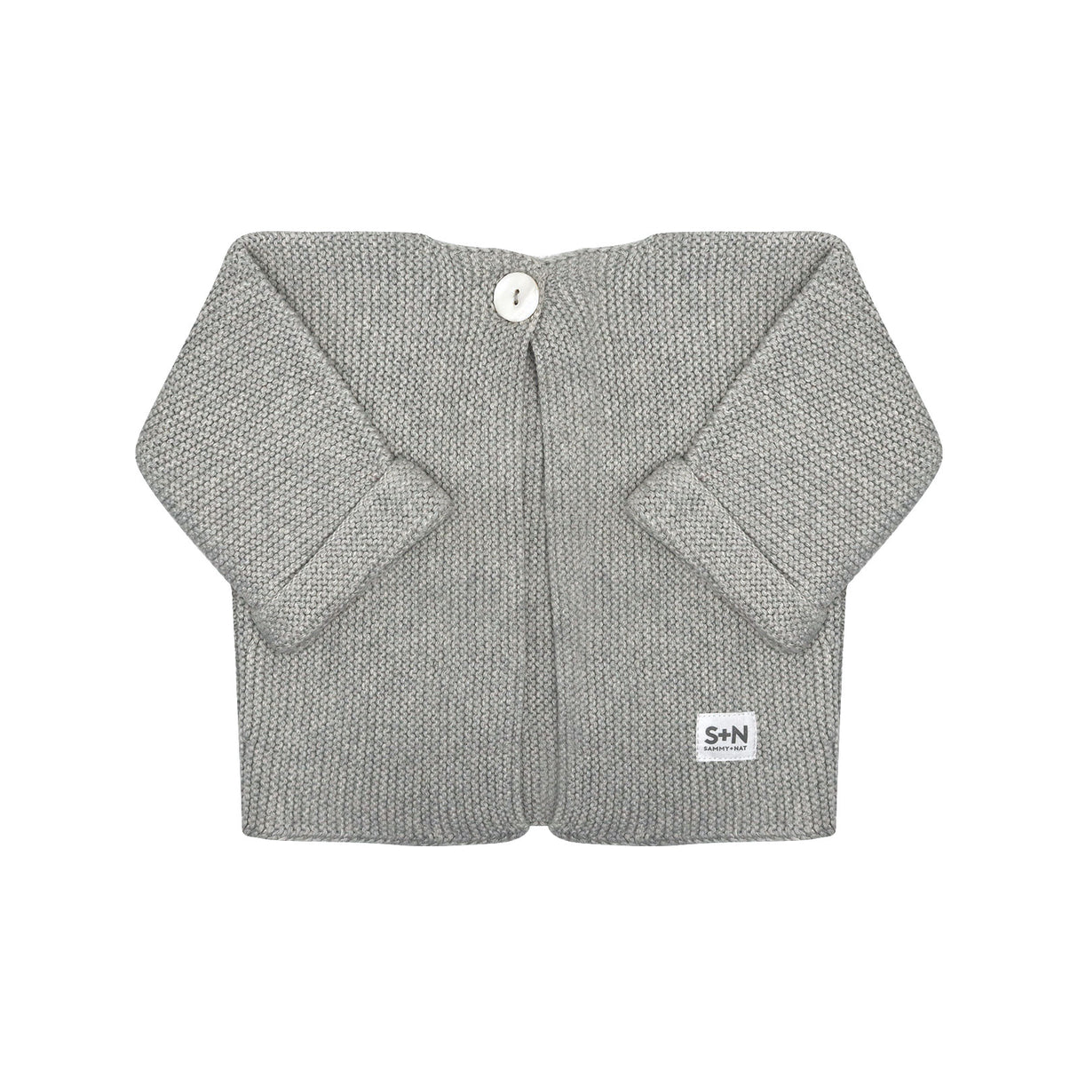 Baby Cozy Knit Sweater in Grey