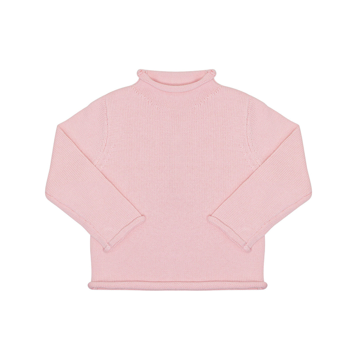 Rollneck Sweater in Pink 