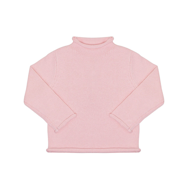 Rollneck Sweater in Pink 