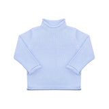 Rollneck Sweater in Light Blue