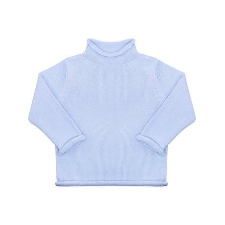 Rollneck Sweater in Light Blue