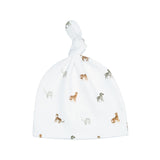Safari Stroll Top-Knot Receiving Hat