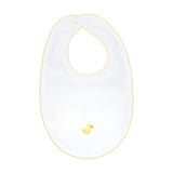 Embroidered Bib - Little Duckling