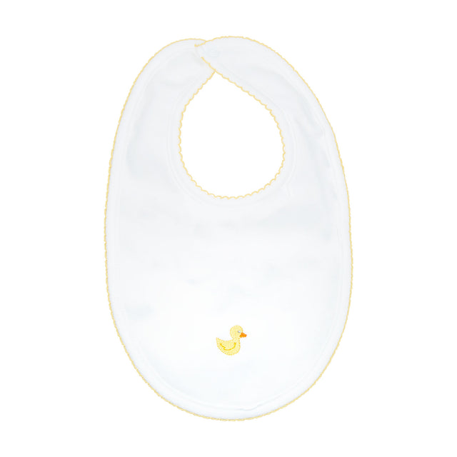 Embroidered Bib - Little Duckling