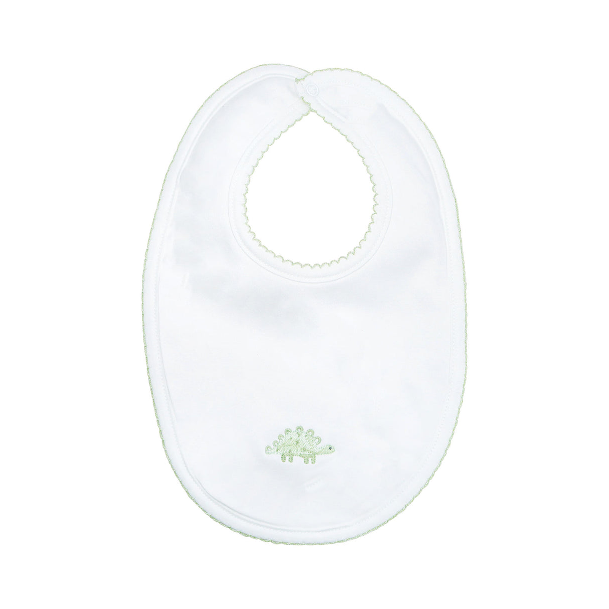 Embroidered Bib - Dino