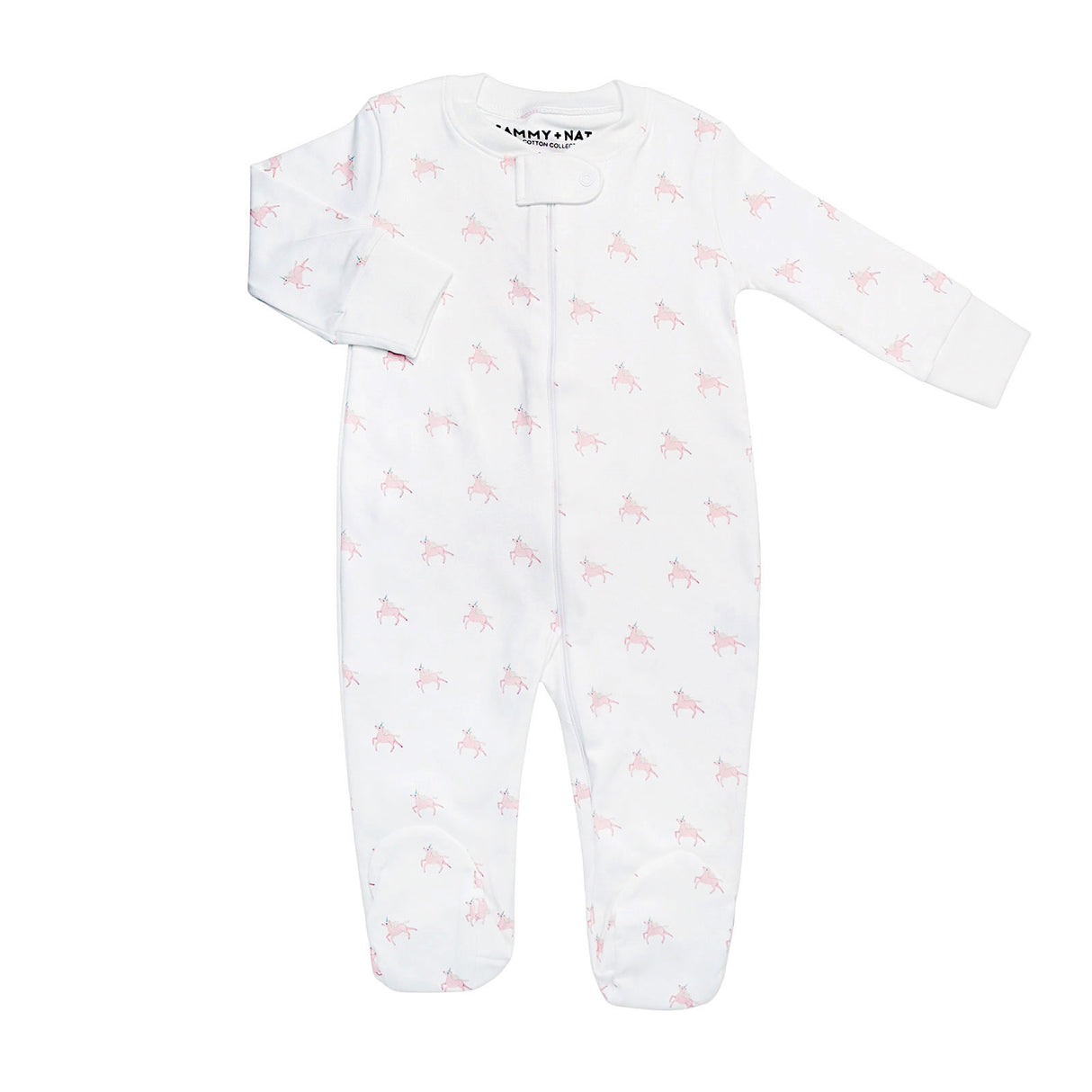 Unicorn in the Sky Zipper Romper