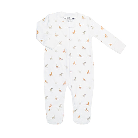 Safari Stroll Zipper Romper