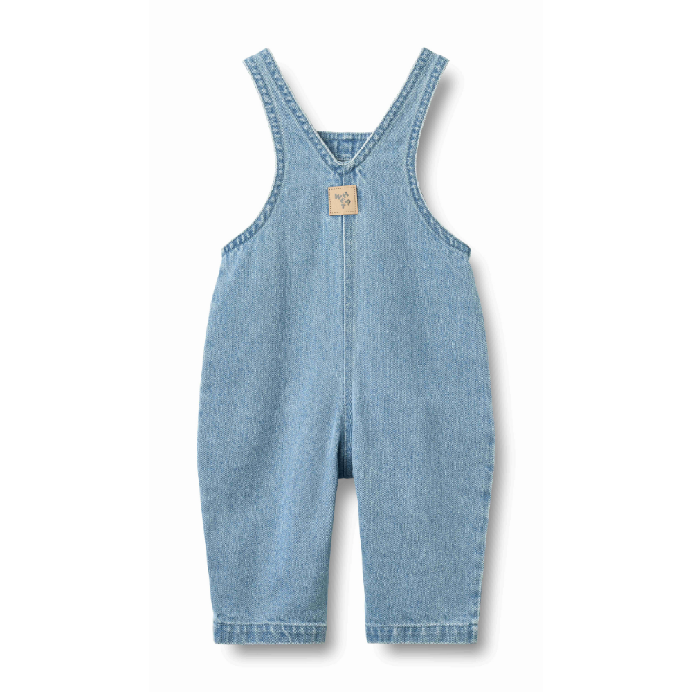 Ivan Denim Overall in Light Blue Denim
