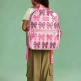 Kane Backpack in Metallic Patchwork Bows