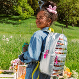 Kane Backpack in Metallic Quilted Sequin