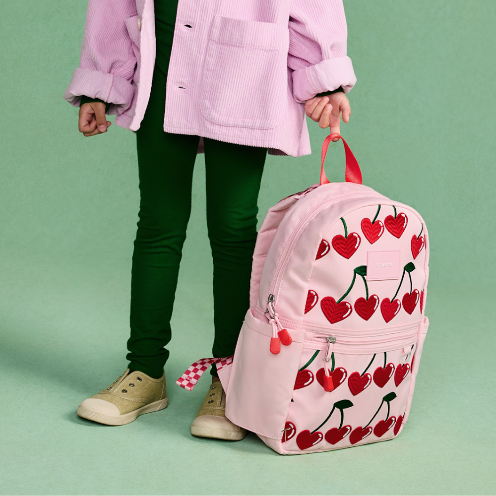 Kane Mini Backpack In Cherry - State Bags