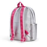 Kane Mini Backpack in Metallic Happy Fuzzy Hearts