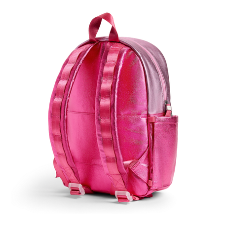Kane Mini Backpack in Metallic Pink/Hot Pink Colorblock