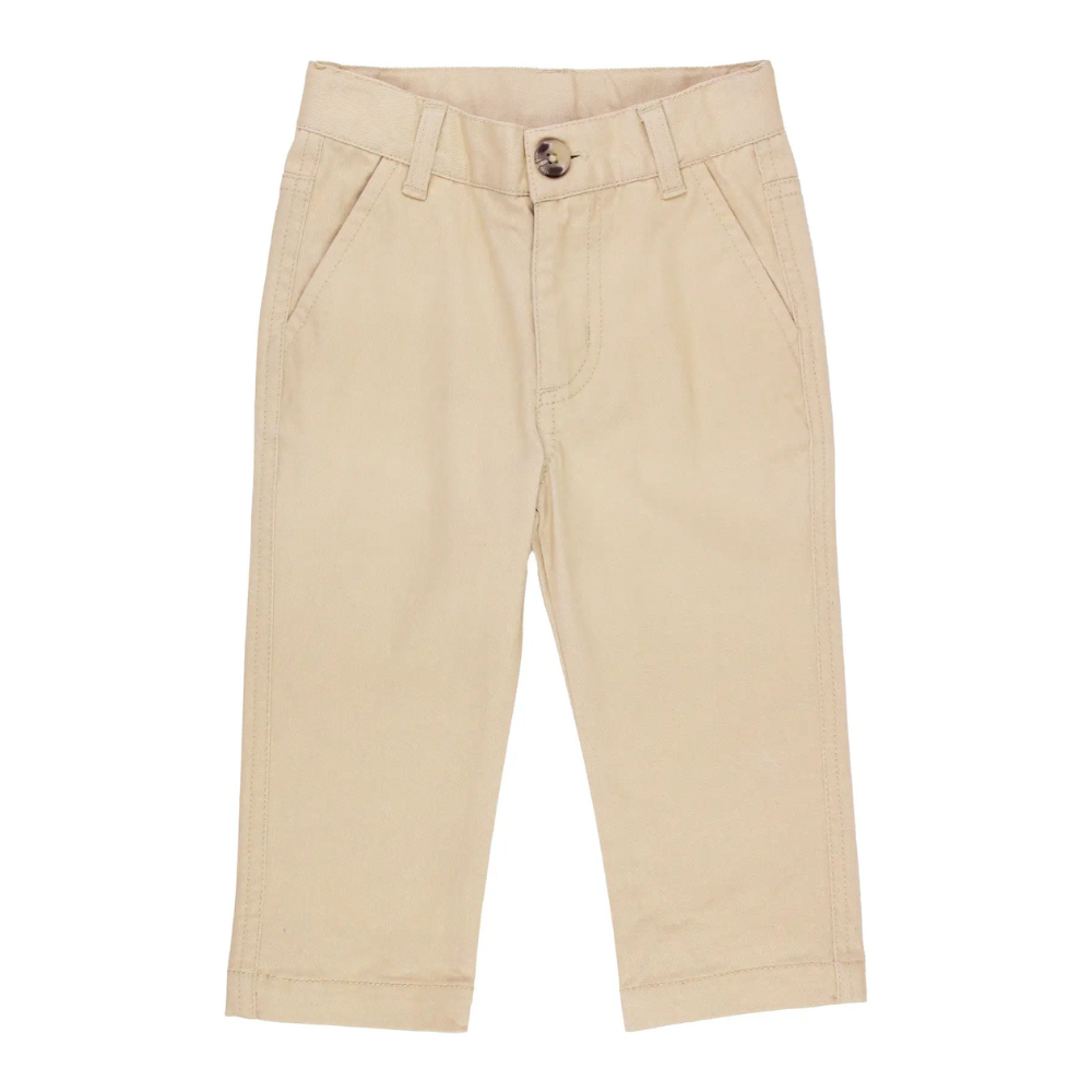 Khaki Stretch Chino Pants