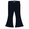 Kids Ruby Ruffle Flared Pant in Navy