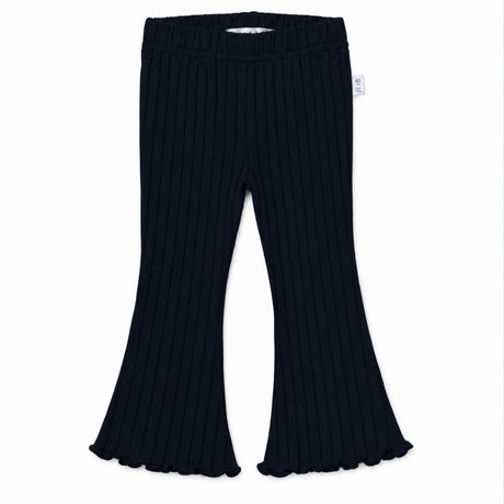 Kids Ruby Ruffle Flared Pant in Navy