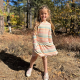 Lara Dress in Candy Stripe