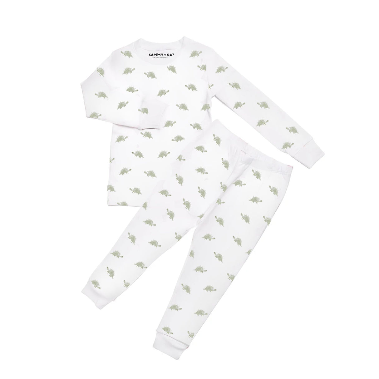 Leafy Dino Pajama Set
