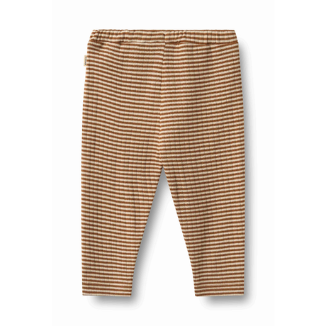 Manfred Jersey Pants in Warm Hazel Stripe