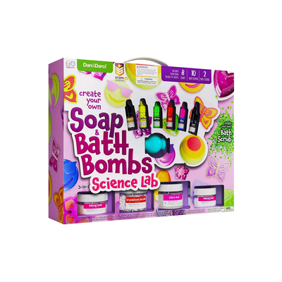 Create Your Own Soap & Bath Bombs Kit front