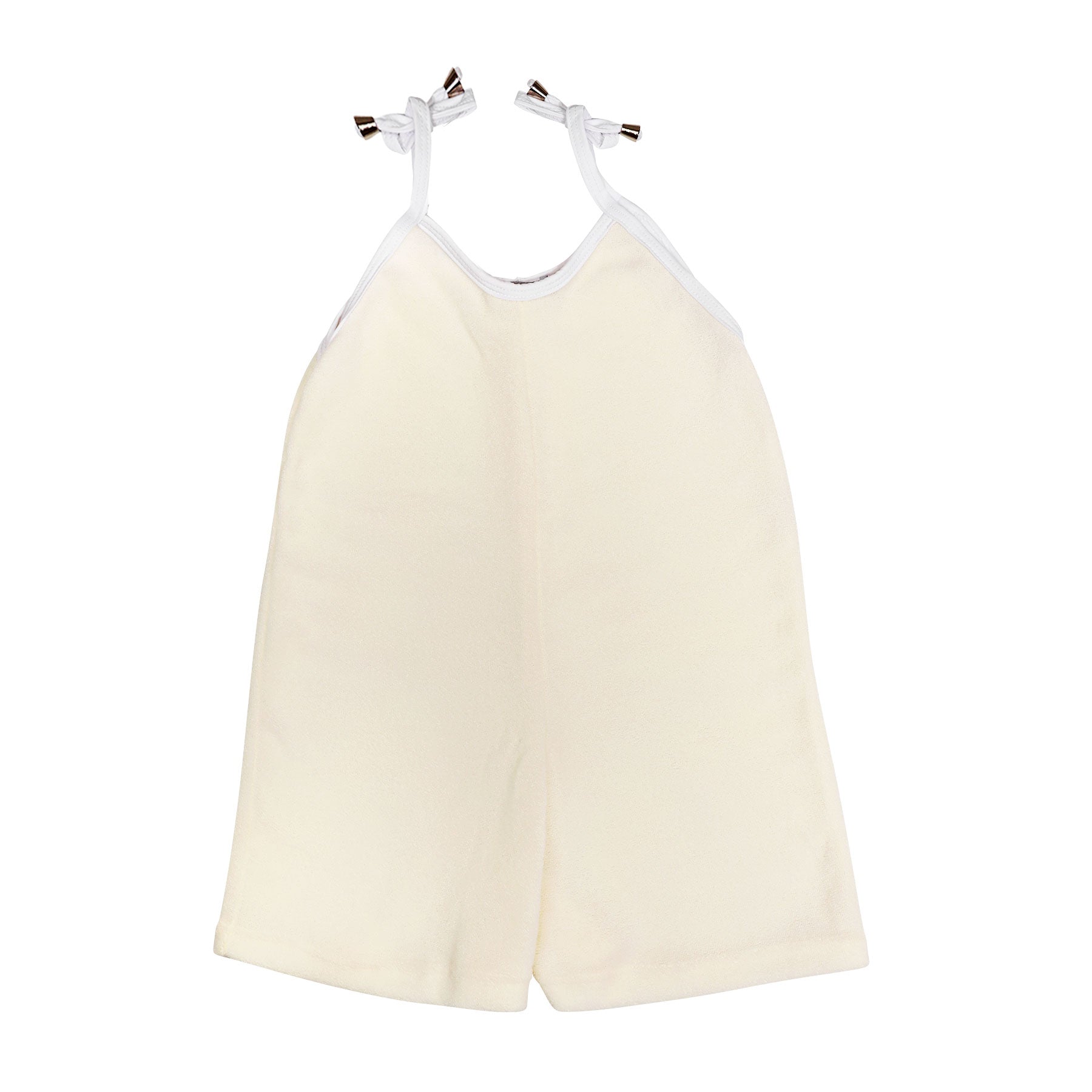 Off White Terry Cloth Romper Planet Sea Sammy Nat store Sammy Nat