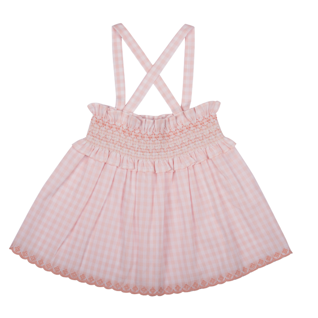 Olivia Blouse in Soft Pink front