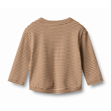 Osvald Long Sleeve Shirt in Warm Hazel Stripe