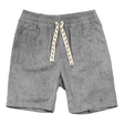 Passport Shorts in Stonewash Gray Denim front