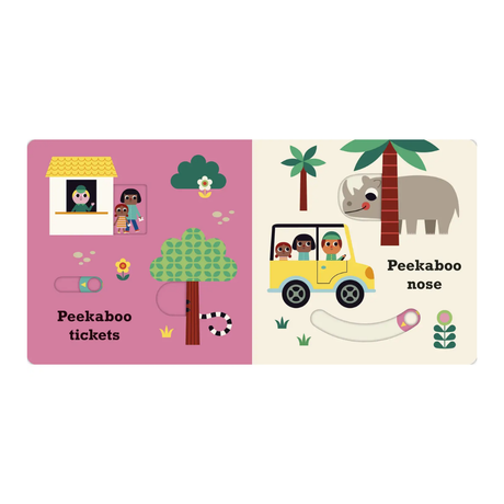 Peekaboo: Zoo Book