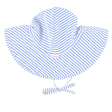 Periwinkle Blue Seersucker Swim Hat