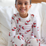 kids snowman pajamas