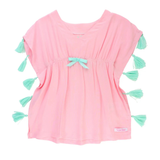 Pink Kaftan Cover-Up