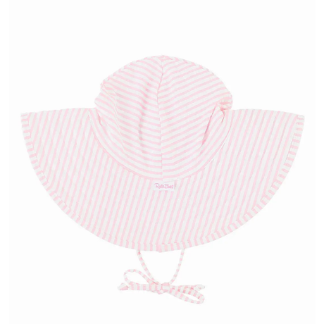 Pink Seersucker Swim Hat