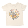 Pizza Is Forever Short Sleeve Tee in Natural front