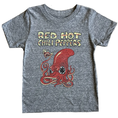 Red Hot Chili Peppers Short Sleeve Tee in Tri Grey