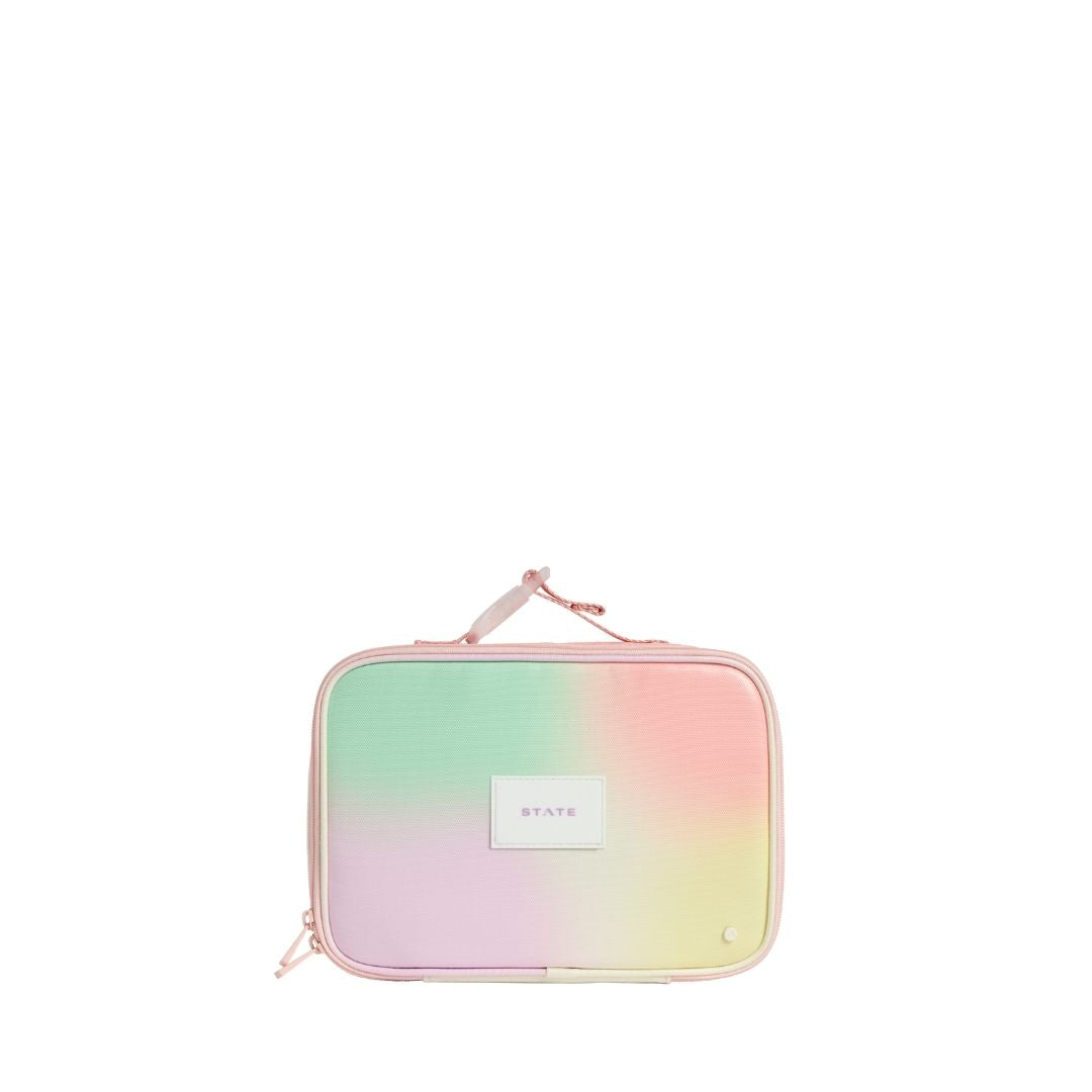 Rodgers Lunch Box in Tie Dye Patchwork