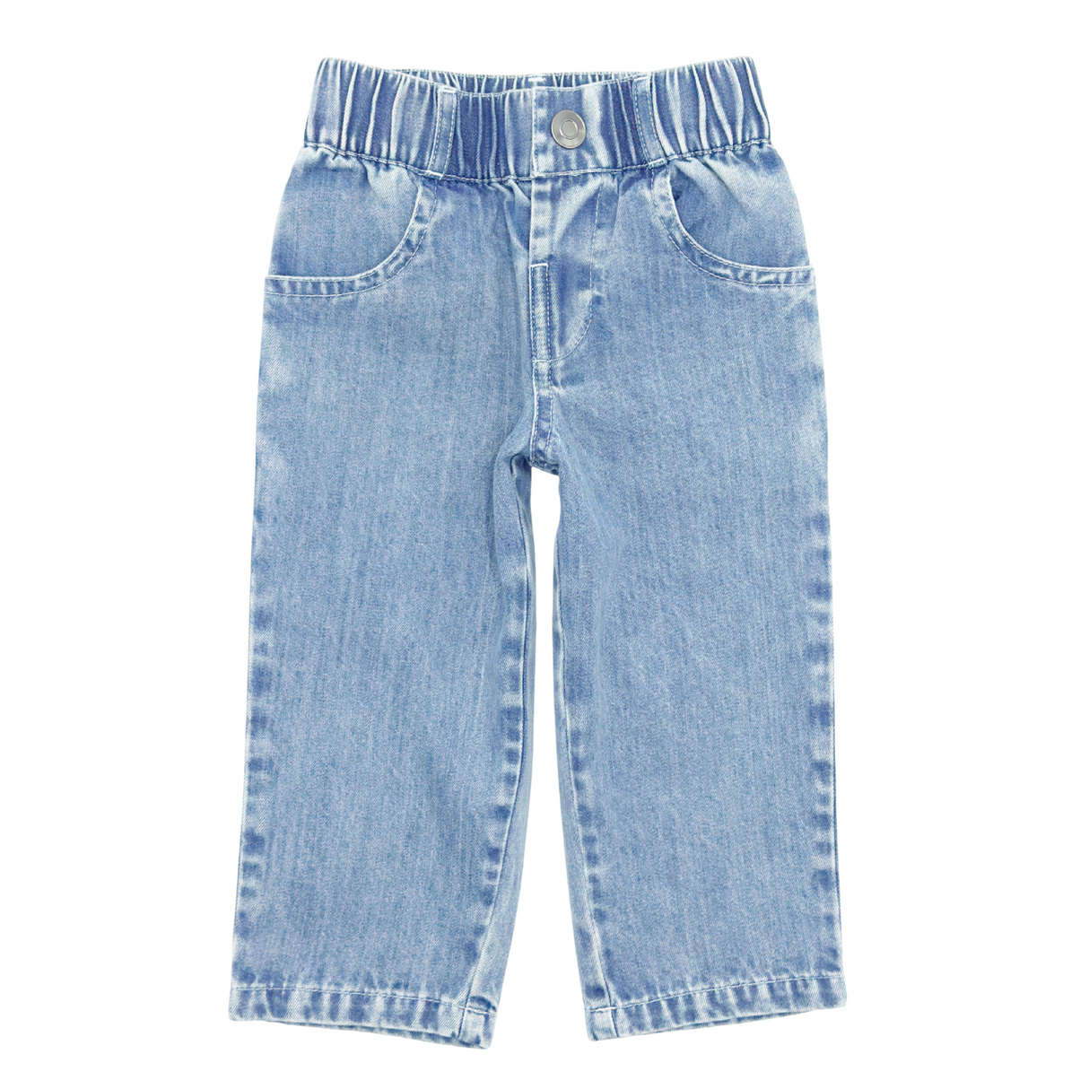 denim pant on white background