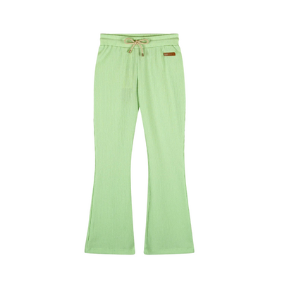 Sady Flared Pants in Spring Meadow Green front
