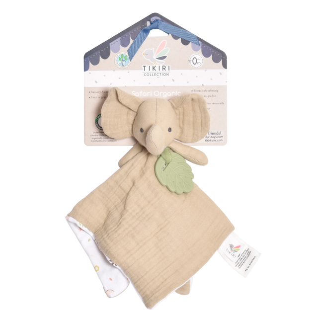 Safari Organic Elephant Comforter 