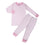 Classic Stripe Pajama Set in Pink 
